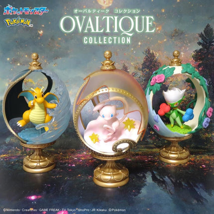 Re-Ment Pokemon Ovaltique Collection (Full Set of 6) | Rement Miniatures Dollhouse