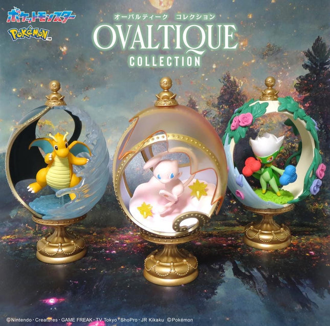Re-Ment Pokemon Ovaltique Collection (Full Set of 6) | Rement Miniatures Dollhouse