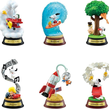2023 Discontinued Re-ment Snoopy Swing Ornament (Full Set of 6 Figures) | Rement Miniatures