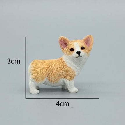 Mini Corgi Dog Car Ornament: Cute Kawaii Dog Butt Charm (Dashboard, Accessory)