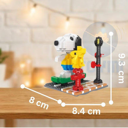 Peanuts Nano Building Blocks - Snoopy's Daily Life - (DIY Toy)