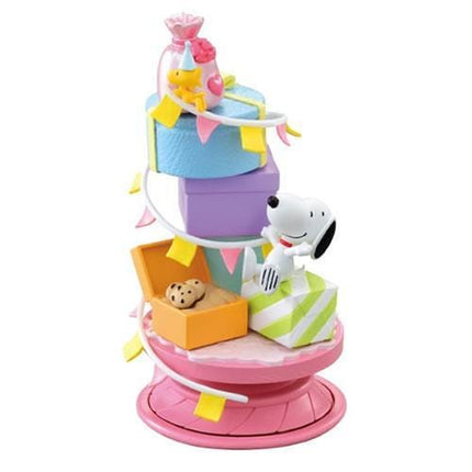 Re-ment Snoopy Spiral Diorama (Full Set fo 6 Figures) | Peanuts | Rement Miniatures