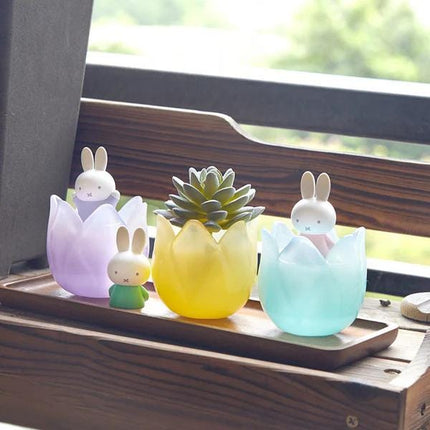 Miffy Tulip Garden Series - Removable Figure Jewelry Holder - Surprise Box