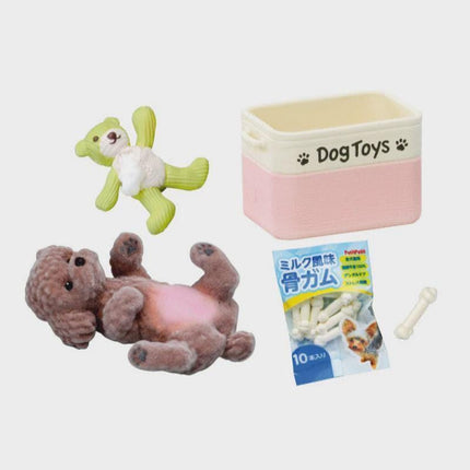 Re-Ment Life with Dogs Miniature (Full Set of 8 Boxes) | Rement Miniatures Dollhouse