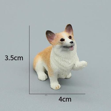 Mini Corgi Dog Car Ornament: Cute Kawaii Dog Butt Charm (Dashboard, Accessory)