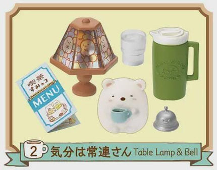 Re-ment Gurashi Sumikko Cafe (Full Set of 8 Boxes) | Rement Miniatures