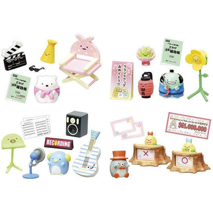 Re-ment Sumikko Gurashi Kawaii TV Studio Scenes (Full Set of 8 Boxes) | Rement Miniatures