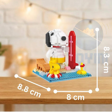 Peanuts Nano Building Blocks - Snoopy's Daily Life - (DIY Toy)