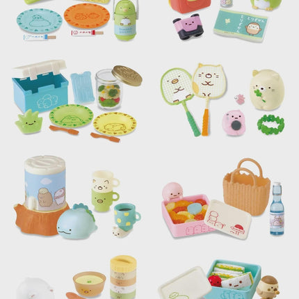 Re-Ment Sumikko Gurashi Picnic (Full Set of 8 Boxes) | Rement Miniatures Dollhouse