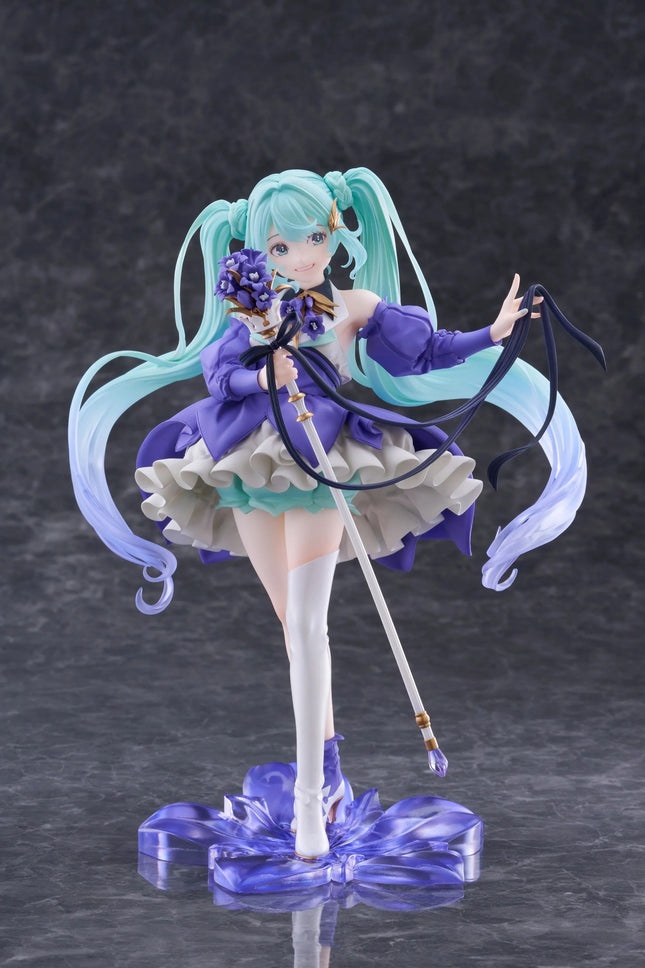 T+B1099aito AMP+ Cranenking Figure - Ha 23tsune Miku (2024 Birthday Flower Ver.)