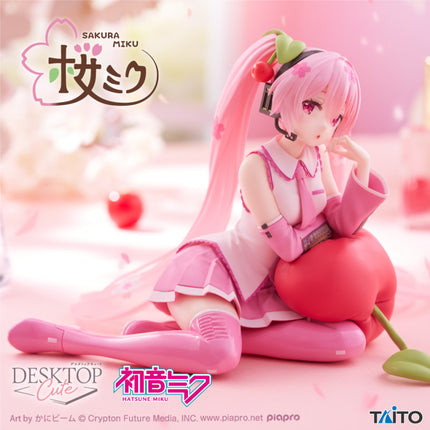Sakura Miku Cherry Cushion Ver. Hatsune Miku Desktop Cute