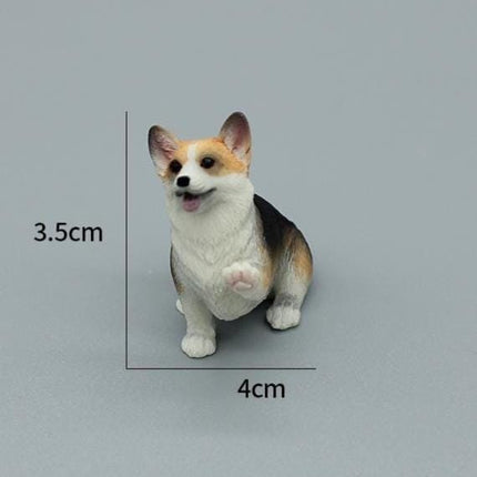 Mini Corgi Dog Car Ornament: Cute Kawaii Dog Butt Charm (Dashboard, Accessory)