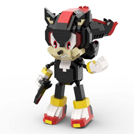 DIY Nano Building Blocks Sonic & Friends – Sonic, Tails, Knuckles, Shadow – Micro Brick Puzzle Figure