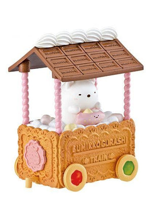 Re-Ment Sumikko Gurashi Sweets Train Full Set (6 Figures) | Rement Miniatures Dollhouse
