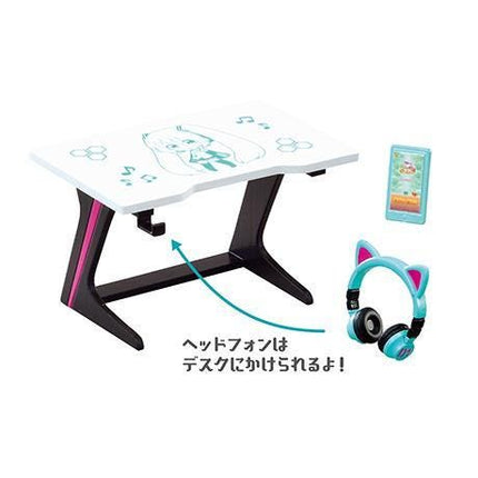 Re-Ment Hatsune Miku Room Miniature (Full Set of 8) (Discontinued) | Rement Miniatures
