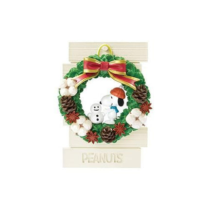 Re-Ment Snoopy Wreath Collection (Full Set of 6) | Peanuts | Rement Miniatures Dollhouse