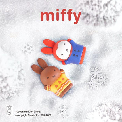Miffy Winter Series Blind Box: Collectible Mini Desktop Figure Surprise