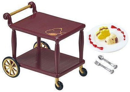 Re-Ment Snoopy's Restaurant Full Set (8 Figures) | Peanuts Food | Rement Miniatures