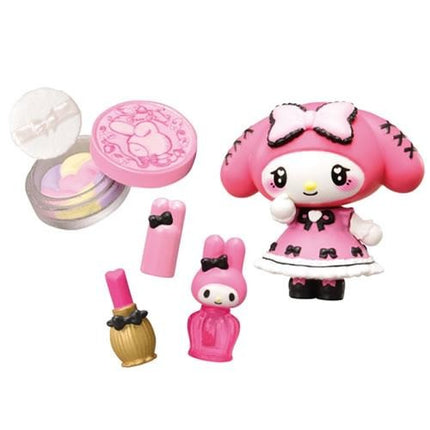 Re-ment Sanrio My Melody & Kuromi Itazura Cosmetics (Full Set of 8 Boxes) | Rement Miniatures