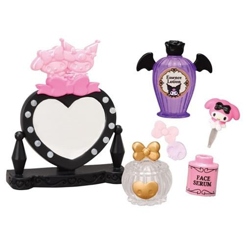 Re-ment Sanrio My Melody & Kuromi Itazura Cosmetics (Full Set of 8 Boxes) | Rement Miniatures