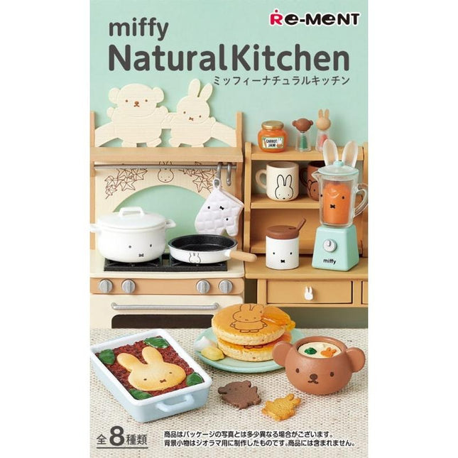 Re-Ment Miffy Natural Kitchen (Full Set of 8) | Food Diorama | Rement Miniatures