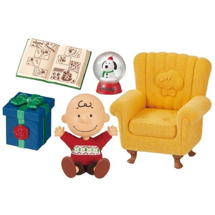 Re-Ment Peanuts Snoopy's Christmas Night Complete Box Set (8 Figures) | Rement Miniatures