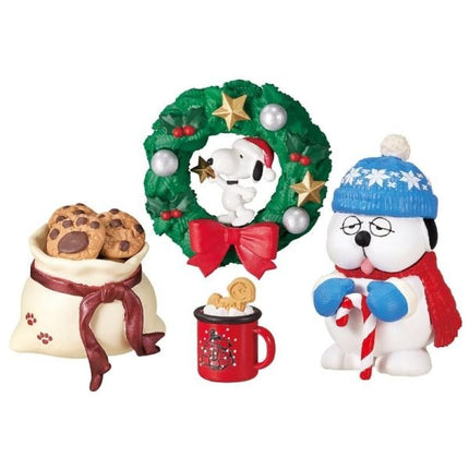 Re-Ment Peanuts Snoopy's Christmas Night Complete Box Set (8 Figures) | Rement Miniatures