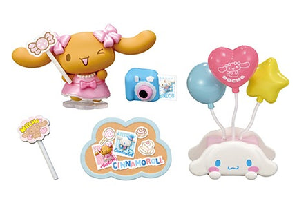 Re-ment Cinnamoroll Sparkling Sky Blue Party Figure (Box of 6) (4521121700069)