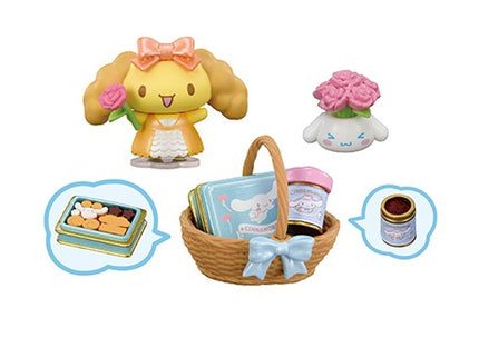 Re-ment Cinnamoroll Sparkling Sky Blue Party Figure (Box of 6) (4521121700069)