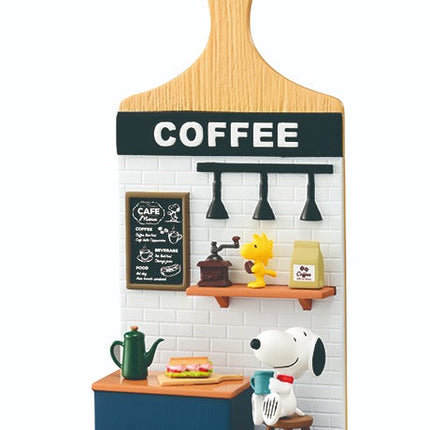 Re-Ment Snoopy Miniature Board (Full set of 6) | Peanuts Cafe  | Rement Miniatures