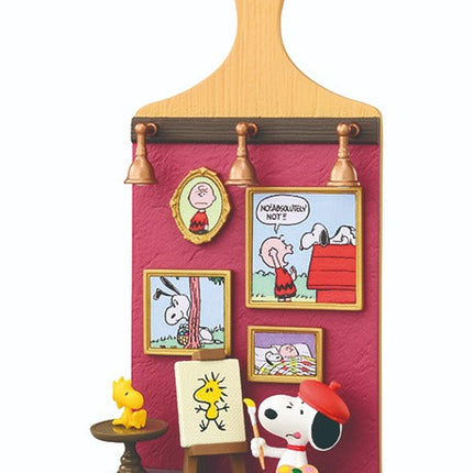 Re-Ment Snoopy Miniature Board (Full set of 6) | Peanuts Cafe  | Rement Miniatures