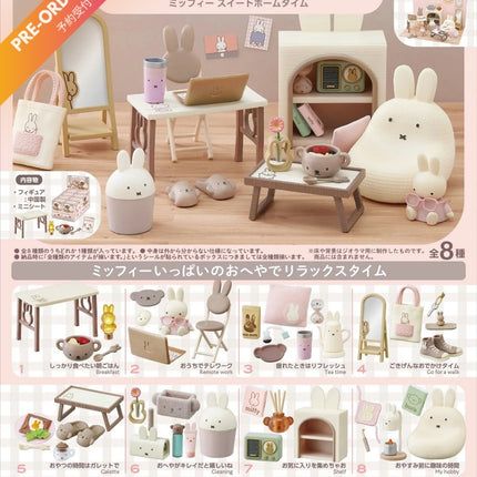 (Pre-order) Re-ment Miffy Sweet Home Time (Box of 8) (4521121700571)