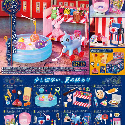 (Pre-order Stopped) Re-ment Petit Sample Series Festival Memories - Summer Night Market (Full Set of 8) -Omatsuri no Omoide -Natsu no Yoichi