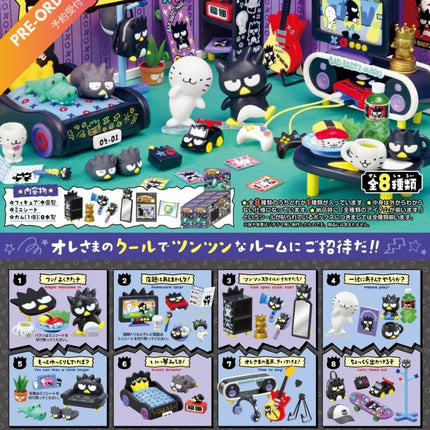 (Pre-order) Re-ment Sanrio Dad Badtz Maru Room (CANDY TOY) (Set of 8) (4521121700816)