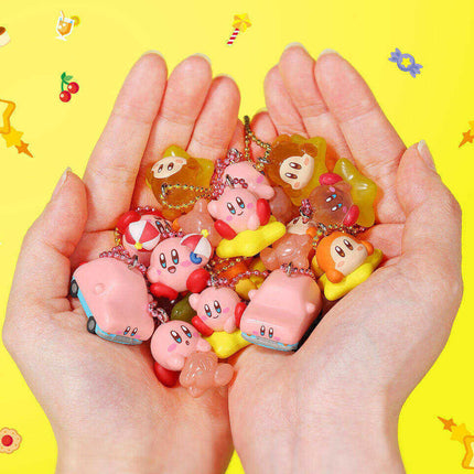 Bandai Candy Toys - Kirby Character Charm With (Original Box of 12) KeyChain