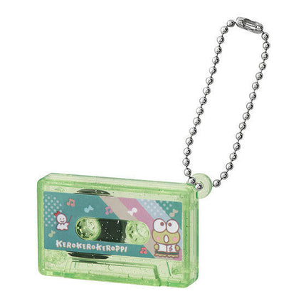 Bandai Capsule Toy - Sanrio Characters Cassette Tape Charm (Set of 8) Gashapon KeyChain