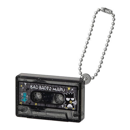 Bandai Capsule Toy - Sanrio Characters Cassette Tape Charm (Set of 8) Gashapon KeyChain