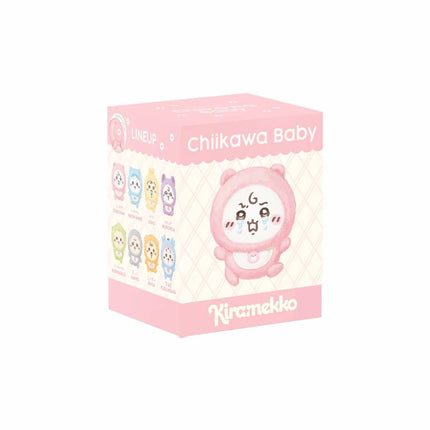 Chiikawa Baby gift box with a pink plush character illustration