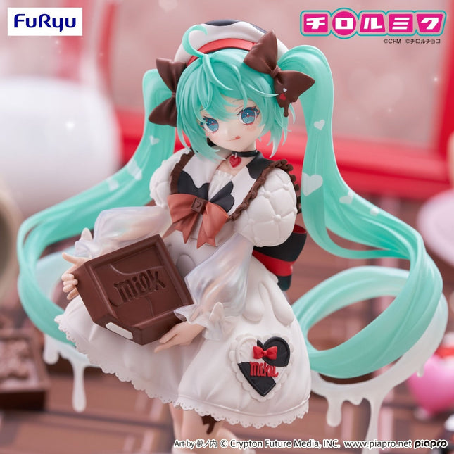 Hatsune Miku - TIROL CHOCO Milk ver. Furyu Trio-Try-iT Cranenking Figure