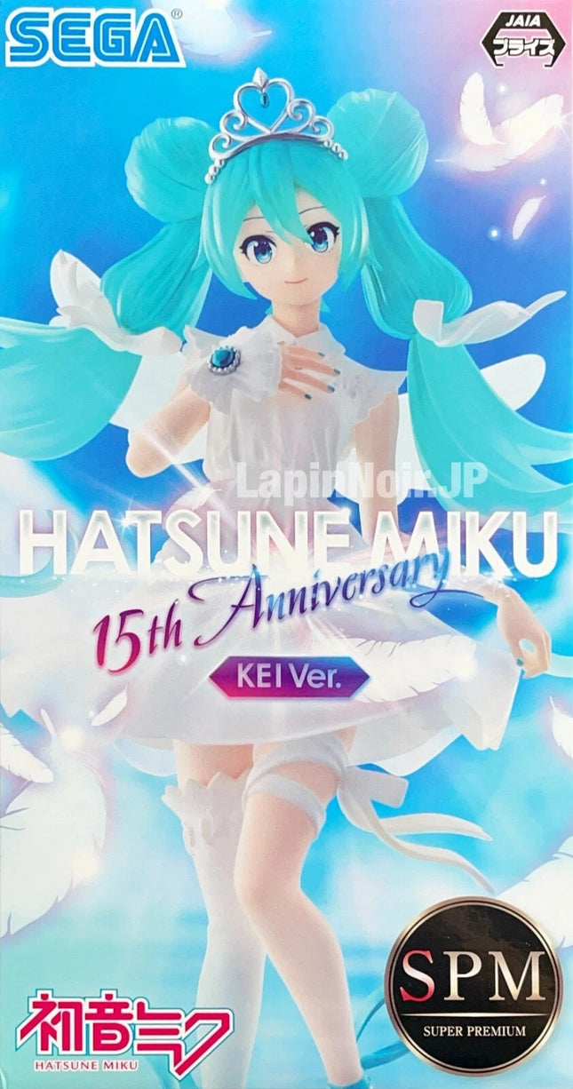 Hatsune Miku 15th Anniversary KEI Ver sega figure