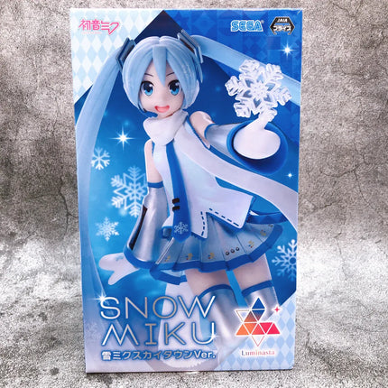 Hatsune Miku Snow Miku Sky Town Ver. Luminasta Figure