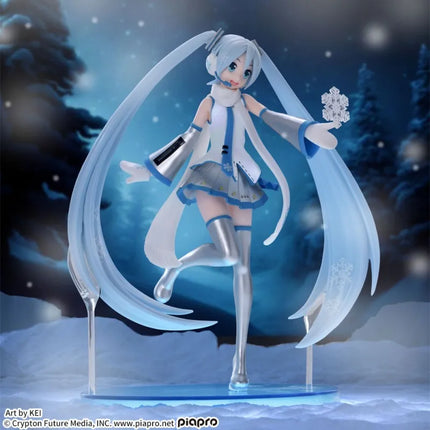 Hatsune Miku Snow Miku Sky Town Ver. Luminasta Figure