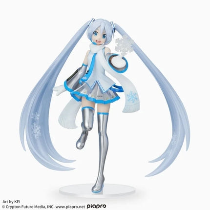 Hatsune Miku Snow Miku Sky Town Ver. Luminasta Figure