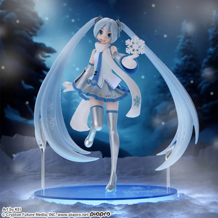 Hatsune Miku Snow Miku Sky Town Ver. Luminasta Figure