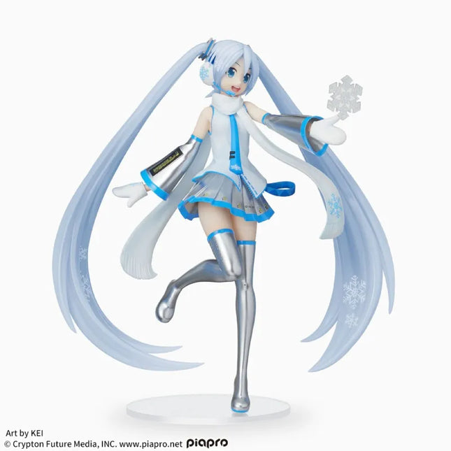 Hatsune Miku Snow Miku Sky Town Ver. Luminasta Figure