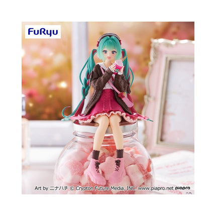 Hatsune Miku - Noodle Stopper Figure Autumn Daily Clothes Version (Pink)