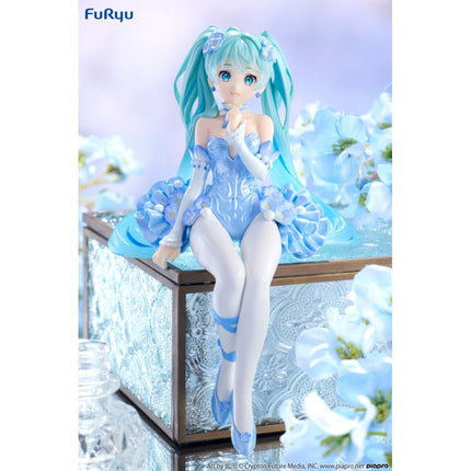 Hatsune Miku Flower Fairy Nemophila Pale Blue Ver. Vocaloid Noodle Stopper Figure