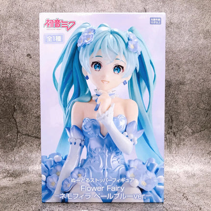 Hatsune Miku Flower Fairy Nemophila Pale Blue Ver. Vocaloid Noodle Stopper Figure
