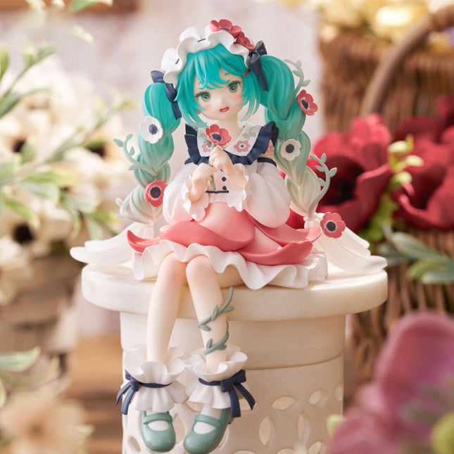 Hatsune Miku Flower Fairy Anemone Noodle Stopper Figure