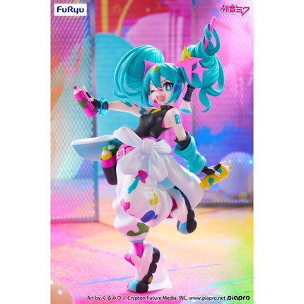 Hatsune Miku Paint Girl Ver. Trio-Try-iT Figure